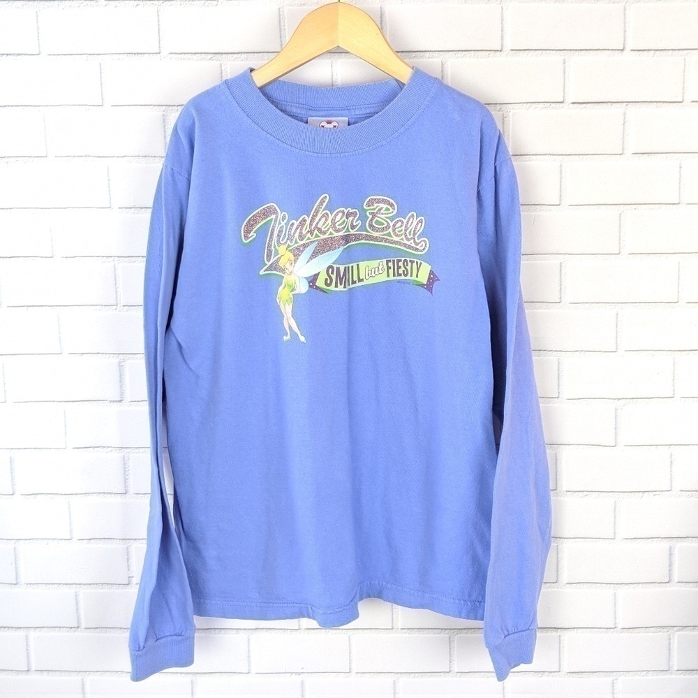 Disney Store Purple Tinkerbell Tee Kids Girls small